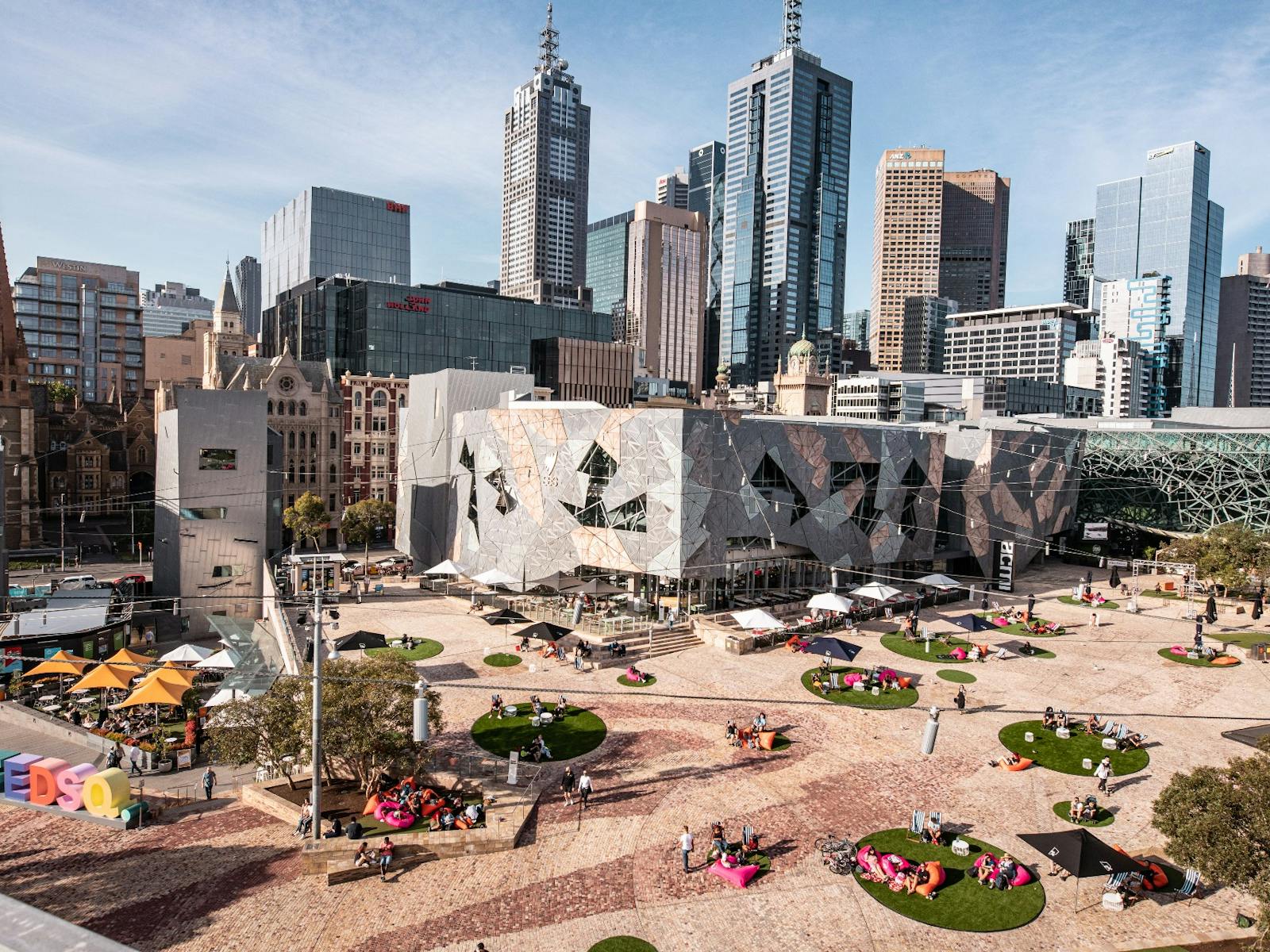 Fed Square, Melbourne, Victoria, Australia